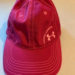 Under Armour Women's Hat Adjustable Fushia Hot Pink Stretch Sweatband